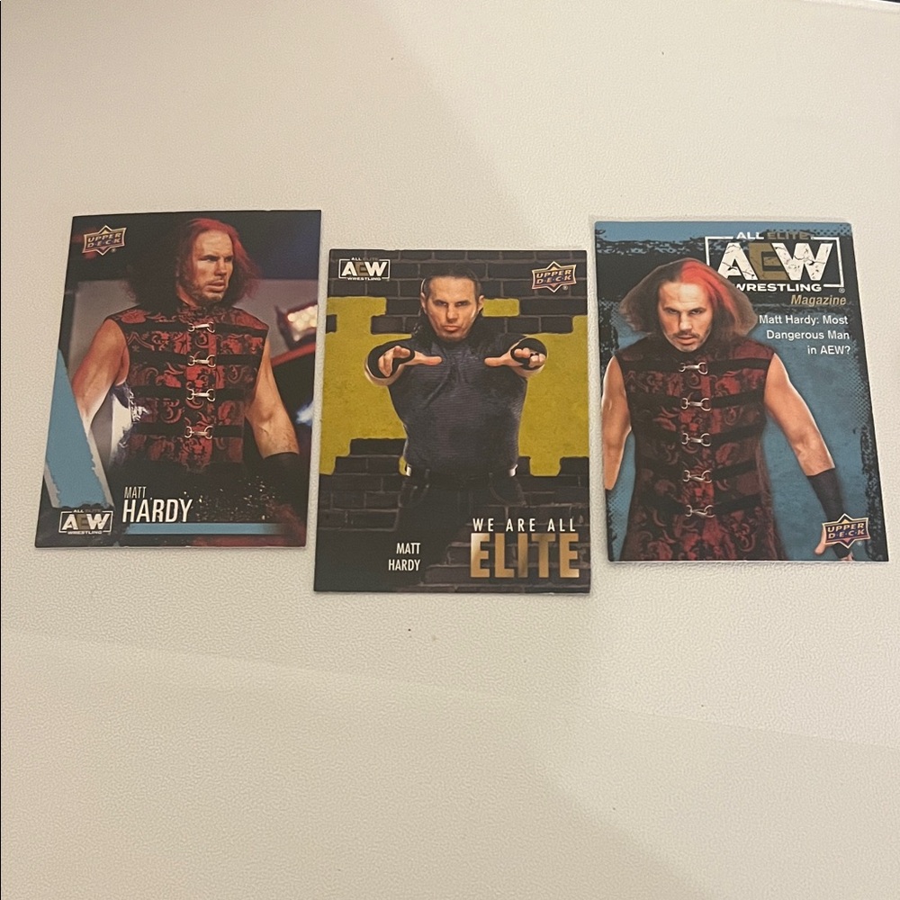 (MATT HARDY) AEW Wrestling Trading Cards